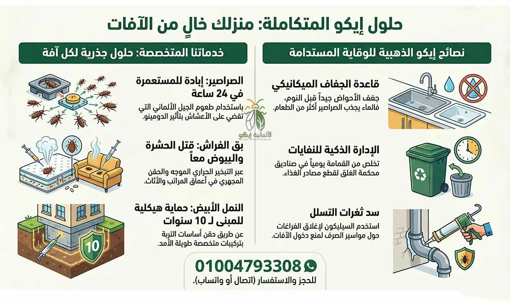 افضل شركة مكافحة حشرات