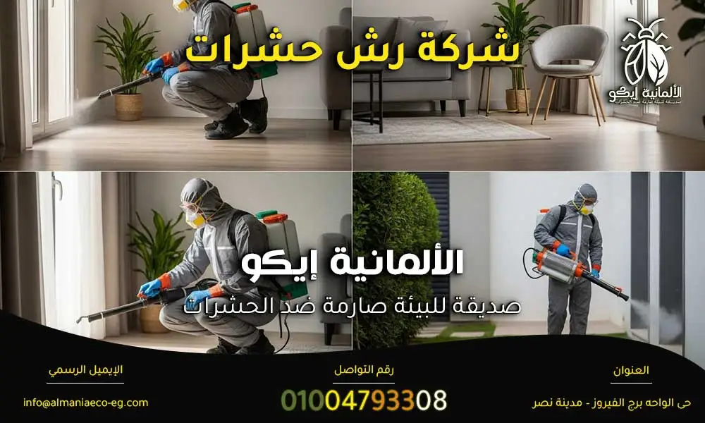 شركة رش حشرات
