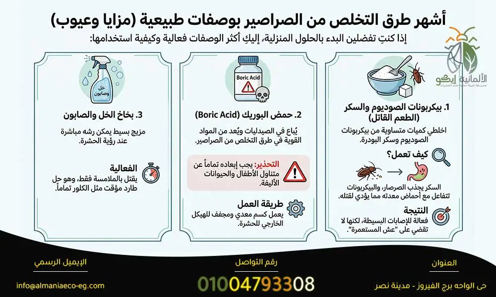 نصائح مكافحة الحشرات - الوقاية المنزلية