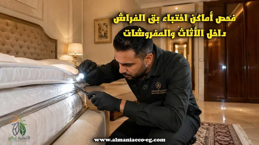 كيفية القضاء على بق الفراش
