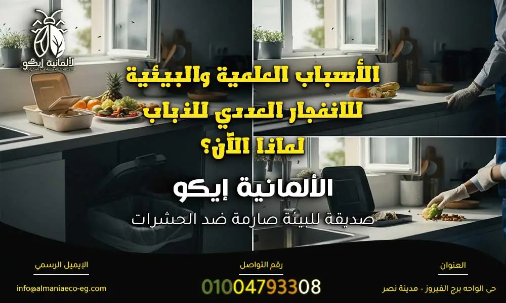 أسباب كثرة الذباب