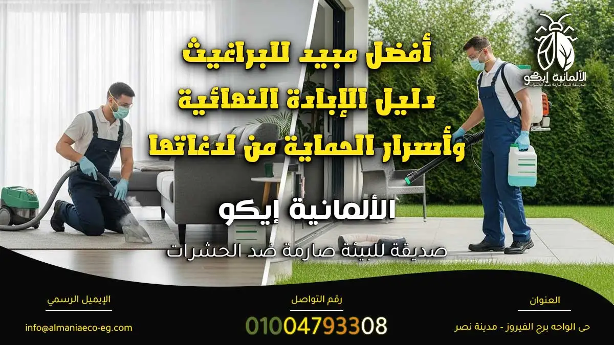 أفضل مبيد للبراغيث