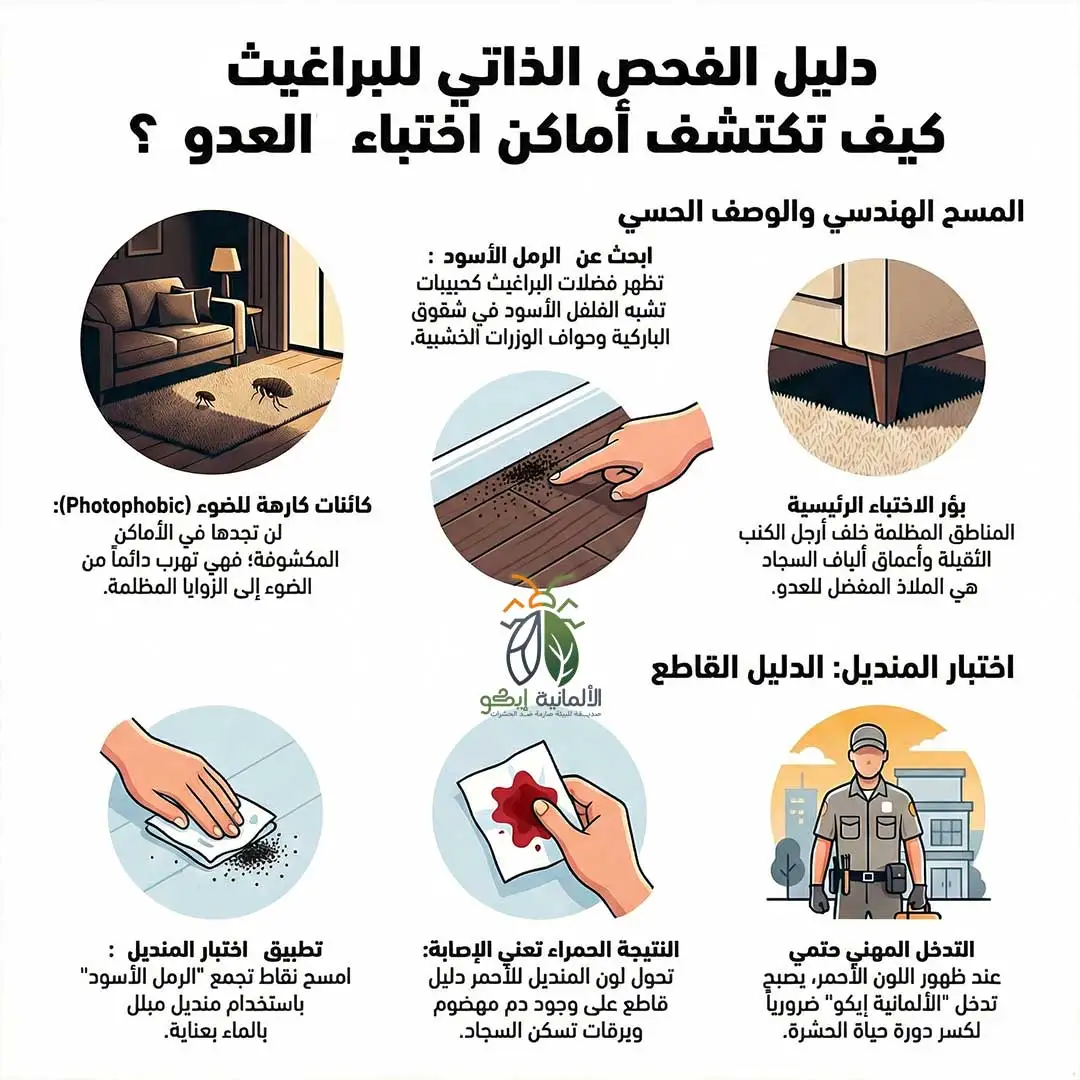 أفضل مبيد للبراغيث