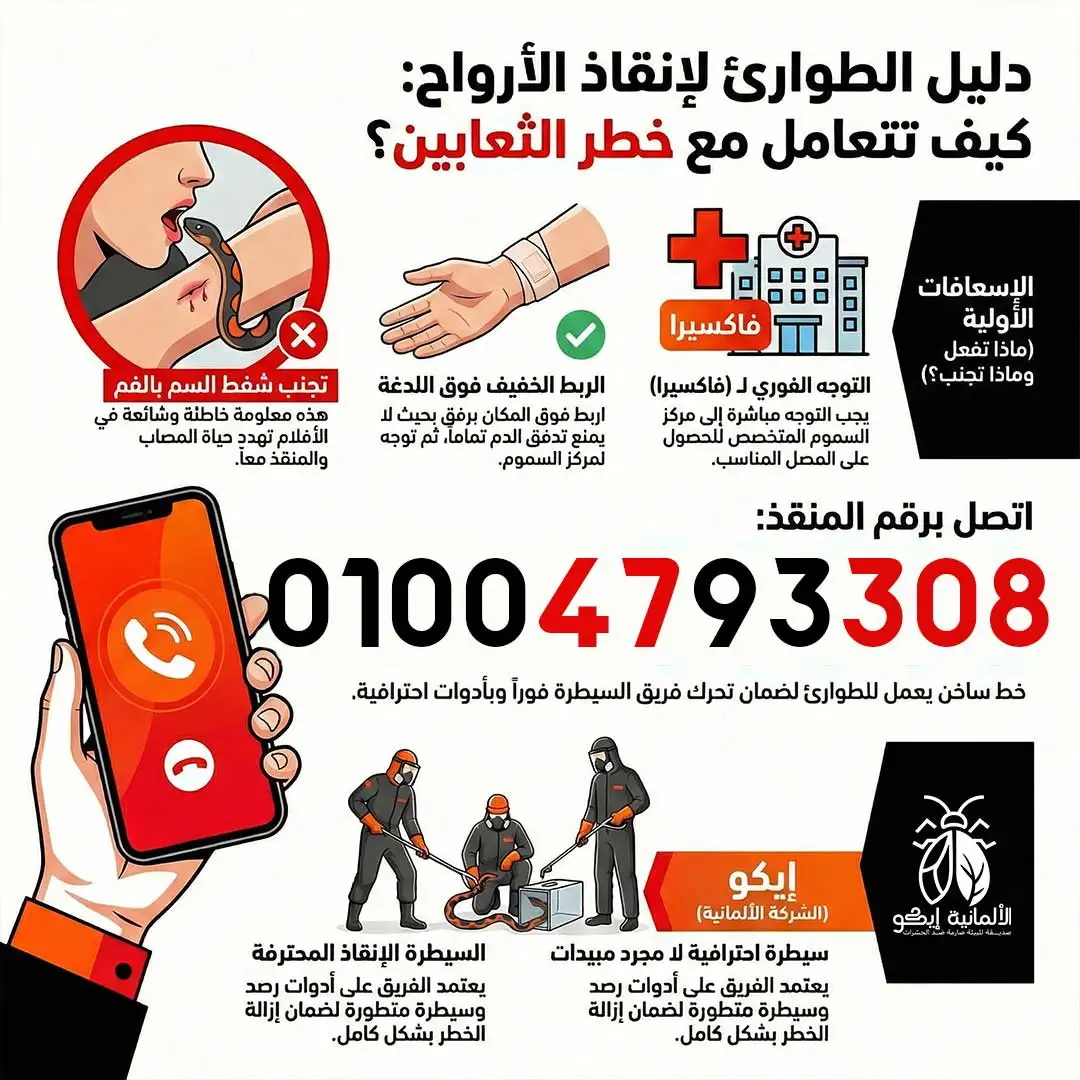 أنواع الثعابين في مصر