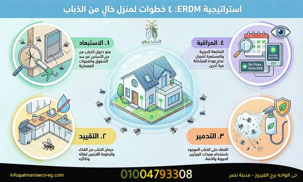 طرق التخلص من الذباب 