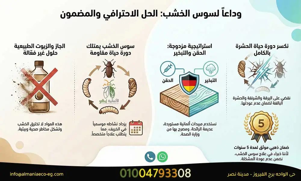 علاج سوس الخشب