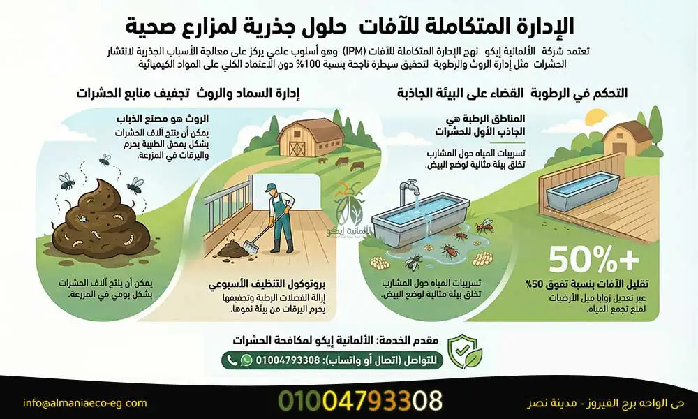 مكافحة الذباب في الحظائر