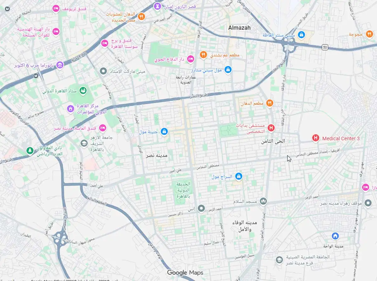 خريطة الخدمة