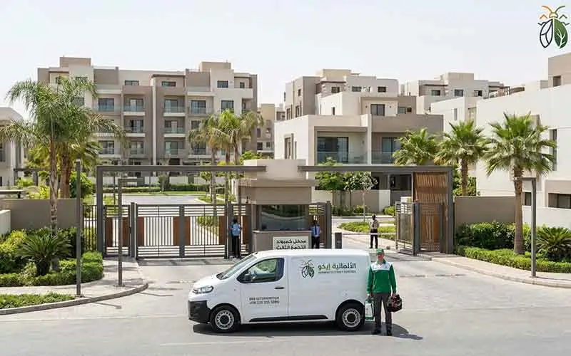 سيارة خدمة الألمانية إيكو في التجمع الثالث