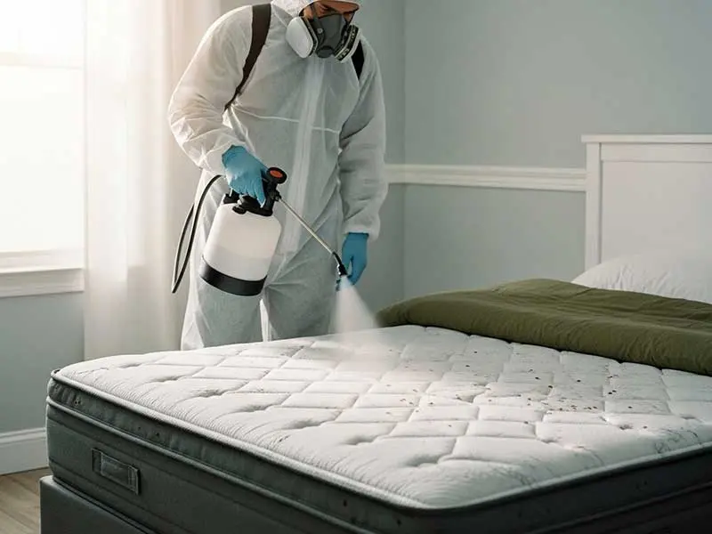 فحص مراتب السرير في التجمع الخامس