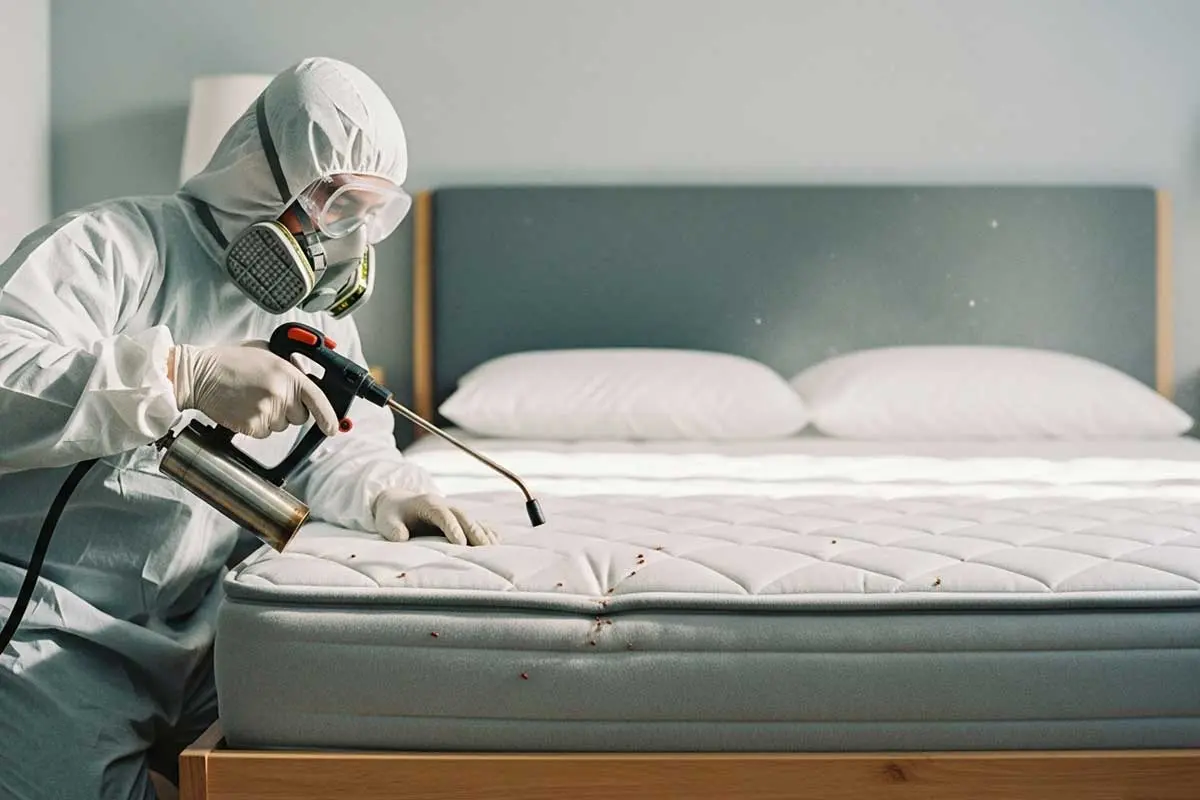 فني الألمانية إيكو أثناء العمل في القاهرة الجديدة