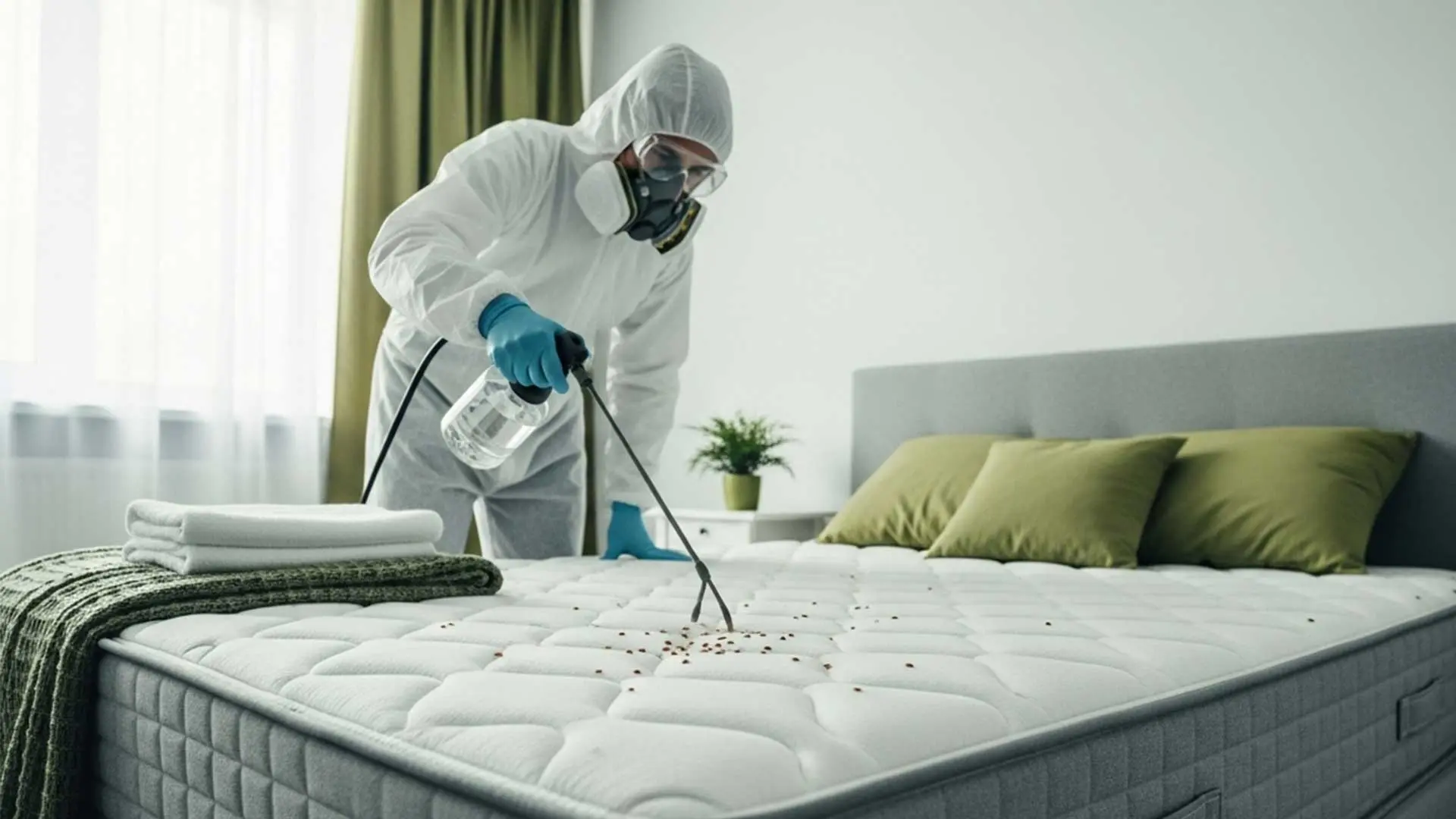 مكافحة بق الفراش في القاهرة الجديدة - ضمان 5 سنوات