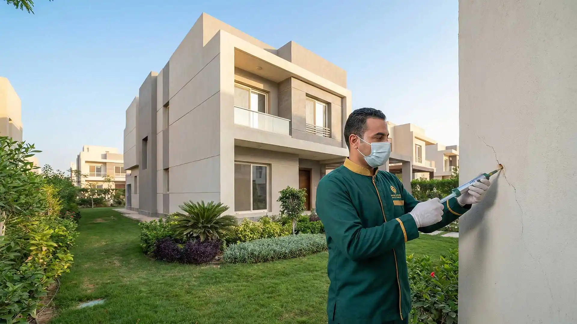 مكافحة الأبراص في التجمع الثالث - الألمانية إيكو
